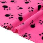 Manta Cobertor Para Cachorro Gato Rosa 70x100cm  - Casambiente