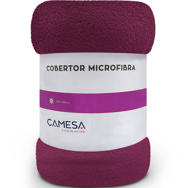 Manta Cobertor Queen 220x240cm Microfibra Soft Macia Camesa