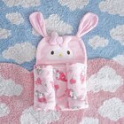 Manta Com Capuz Coral Fleece Turma Da Hello Kitty 75x90cm My