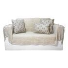 Manta De Chenille Palha