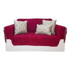 Manta De Chenille Vinho