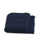 Manta De Crochê Para Sofá Cama  260cm X 60cm 10326 Marinho