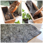 Manta De Drenagem 5m² - 5m X 1m Geotextil Cinza Bidim Solo Ja