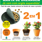 Manta De Drenagem Com Argila Expandida Integrada  Redonda 35