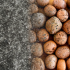 Manta De Drenagem Com Argila Expandida Integrada  Redonda 35