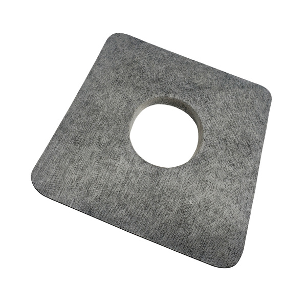 Manta de Reforço Impermeabilizante Revestech Dry Tub Ralo 100mm 5x25x25cm Cinza