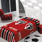 Manta De Solteiro Time Microfibra Jolitex- São Paulo