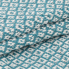 Manta Decorativa Algodão July Azul Tiffany 1,80x1,20m