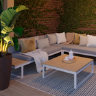 Manta Decorativa Algodão Living Café com Leite 1,80x1,20m