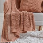 Manta Decorativa Atacama Rustic Style 120x150 Terracota