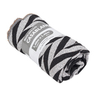 Manta Decorativa Casa Blanca Preto 1,40x1,40m