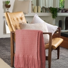 Manta Decorativa Eterna Rosa 2,00x2,20m Guaratinguetá