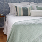 Manta Decorativa Eterna Verde 2,00x2,20m Guaratinguetá