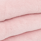 Manta Decorativa Fleece Queen Rose Liso 2,40x2,20m