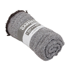 Manta Decorativa Garnet Rústica Tabaco 1,50x1,40m