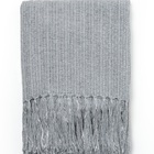 Manta Decorativa Havana Cinza