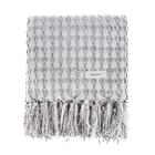 Manta Decorativa Karsten Texturas Cinza