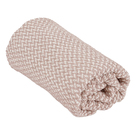Manta Decorativa Leaf Rosa Seco 1,8x1,2m
