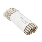 Manta Decorativa Listras Classic Verde Musgo 1,40x1,40m