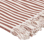 Manta Decorativa Listras Classic Vermelha 1,40x1,40m