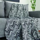 Manta Decorativa Luxor 1,7 X 1,4 Preto