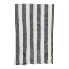 Manta Decorativa Navy Listrada Azul 1,40x1,40m