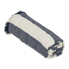 Manta Decorativa Navy Listrada Azul 1,40x1,40m