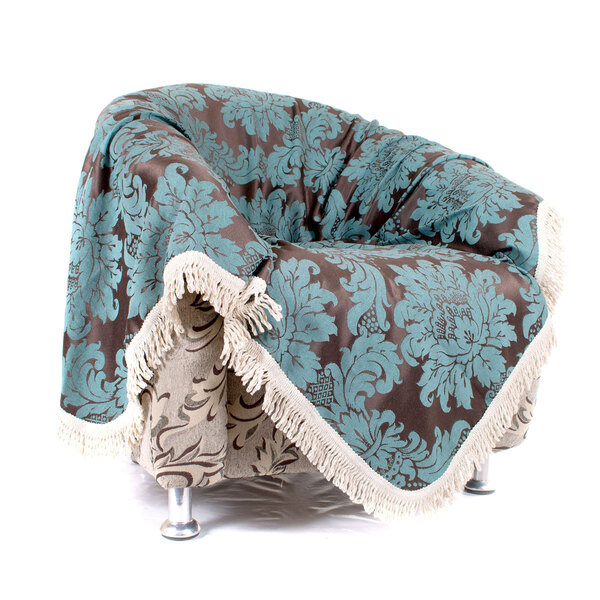 Manta Decorativa Para Sofá 2,30m X 1,50m Jacquard Retangular