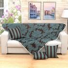 Manta Decorativa Para Sofá 2,30m X 1,50m Jacquard Retangular