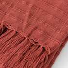 Manta Decorativa Para Sofá Italiana Terra Cota - 135x250cm