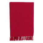 Manta Decorativa Solid Vermelha 1,40x1,40m