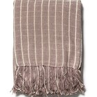 Manta Decorativa Xadrez Lilás