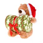 Manta E Bichinho Pelúcia Bene Casa Urso Natalino Microfibra B