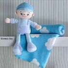 Manta E Boneca De Pelúcia Bouton Microfibra Puppy Com Manta C