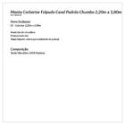 Manta Felpuda Cinza 2,20m X 1,80m Casal Padrão Tecido Microfi