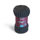 Manta Microfibra Flannel Soft Canelada Casal 180x220cm Grafite