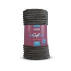 Manta Microfibra Flannel Soft Canelada Queen 220x240cm Marrom
