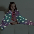Manta Fleece Dupla Face Solteiro Kids Glow 1 25x1 50 Cm Lepper