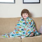 Manta Fleece Microfibra Infantil Sofá Estampada Kids Lepper -