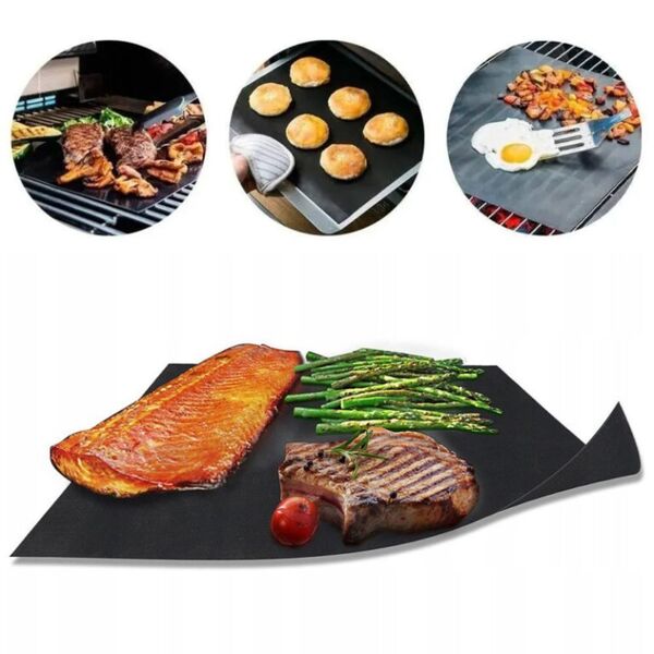 Manta Grill Tapete Churrasqueira Grelha Teflon Antiaderente 4