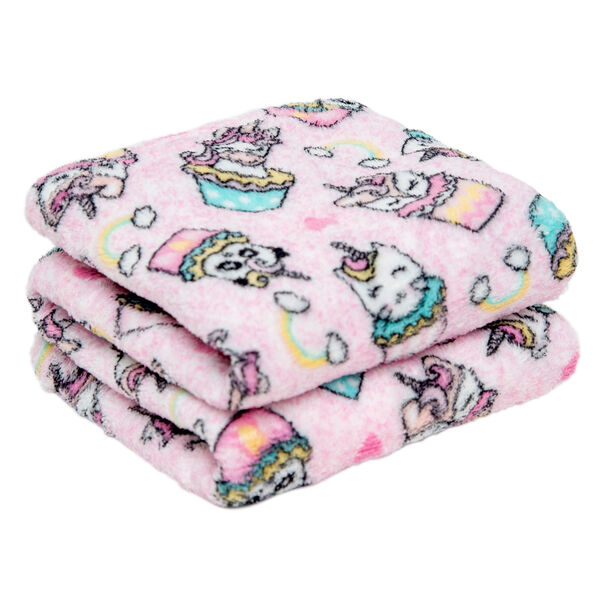 Manta Infantil Microfibra Bene Casa Rosa Un