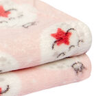 Manta Infantil Microfibra Bene Casa Rosa Un