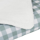 Manta Infantil Vichy Verde 90x150cm