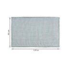 Manta Infantil Vichy Verde 90x150cm