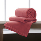 Manta King De Microfibra Corttex Rosa Un