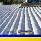 Manta Líquida Branca Emborrachada Mantatec 12kg para Telhado