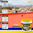 Manta Líquida Emborrachada 12kg Impermeável Mantatec Laje