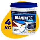 Manta Líquida Emborrachada Mantatec 4kg para Telhado Acrílica
