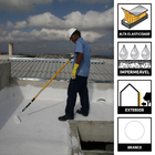 Manta Líquida Impermeabilizante Sika Sikafill 3,6kg Branco