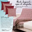 Manta Luxo P/sofá 2x1,4m E 4 Capas Almofada Etnvk12